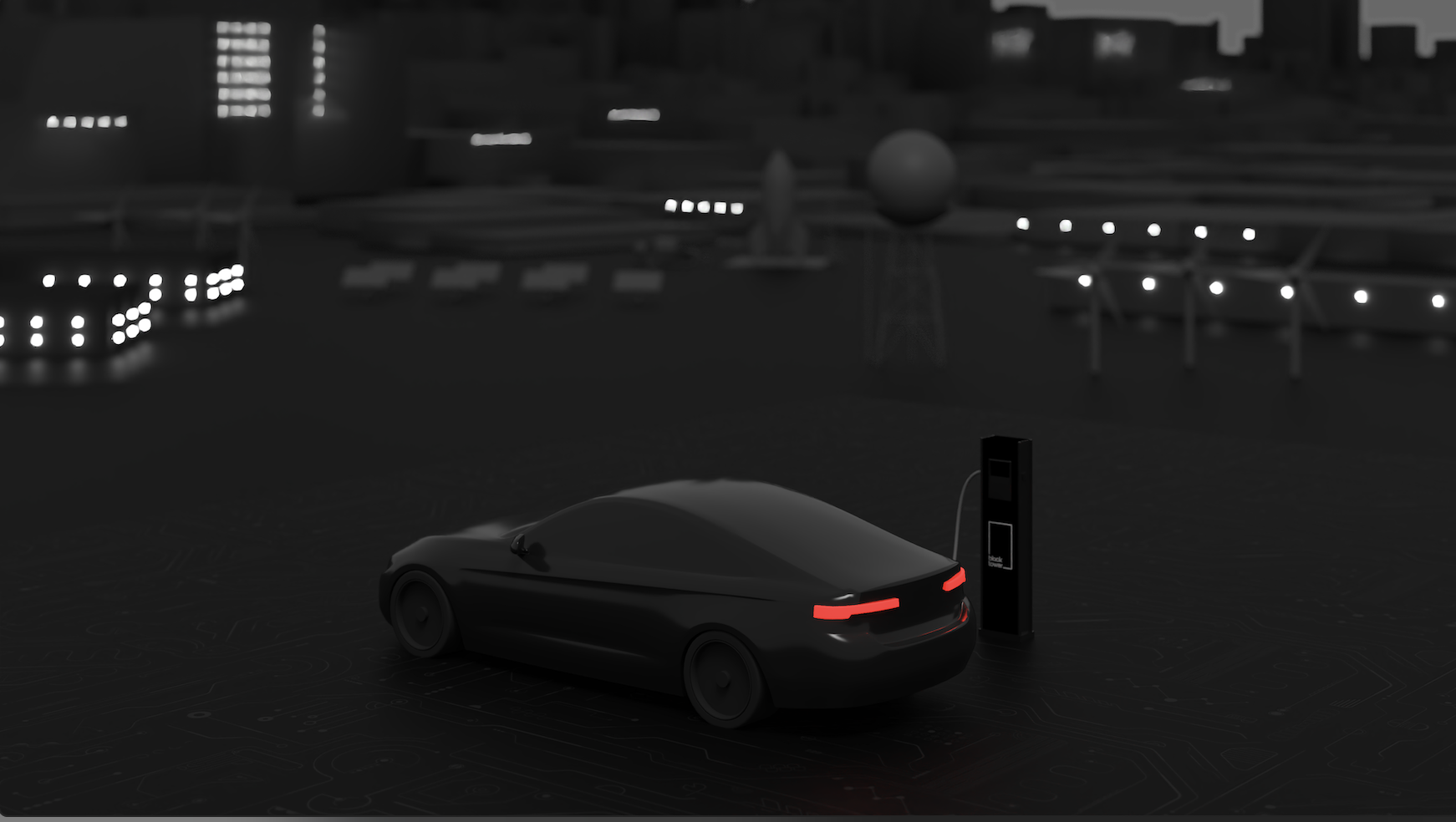 The black tower Charging Network